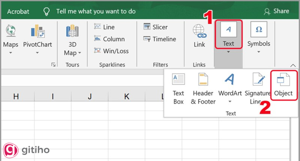 Cách chèn file PDF vào Excel (4)