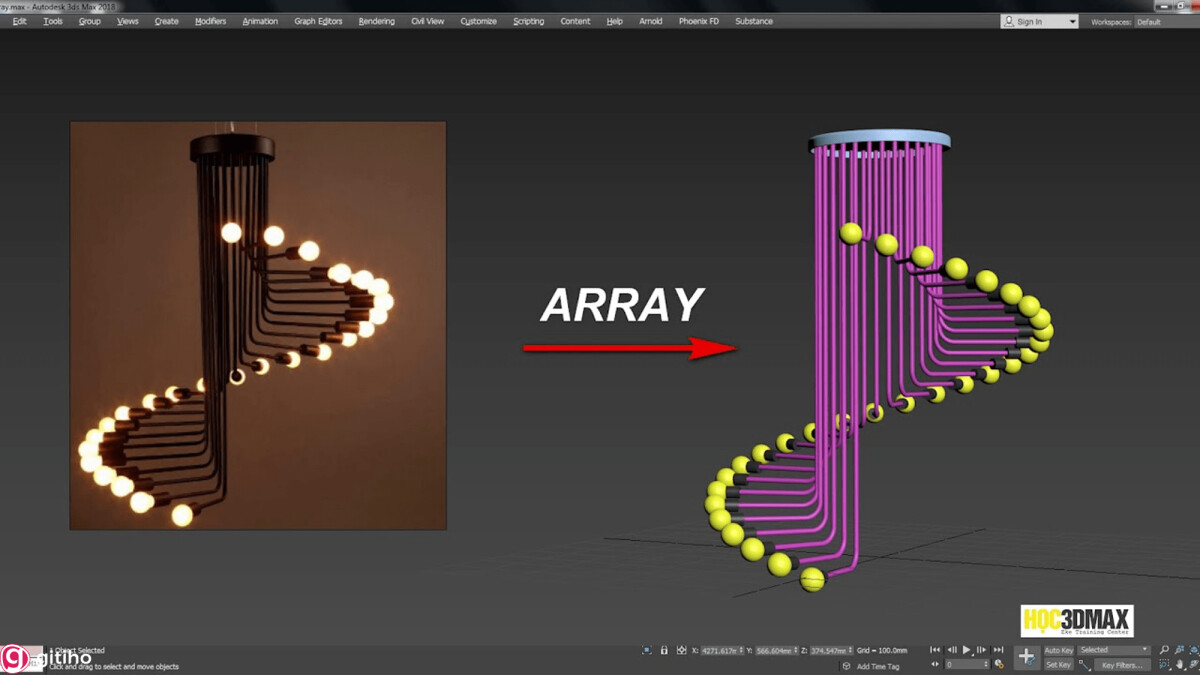 3. Hướng Dẫn Sử Dụng Lệnh Array