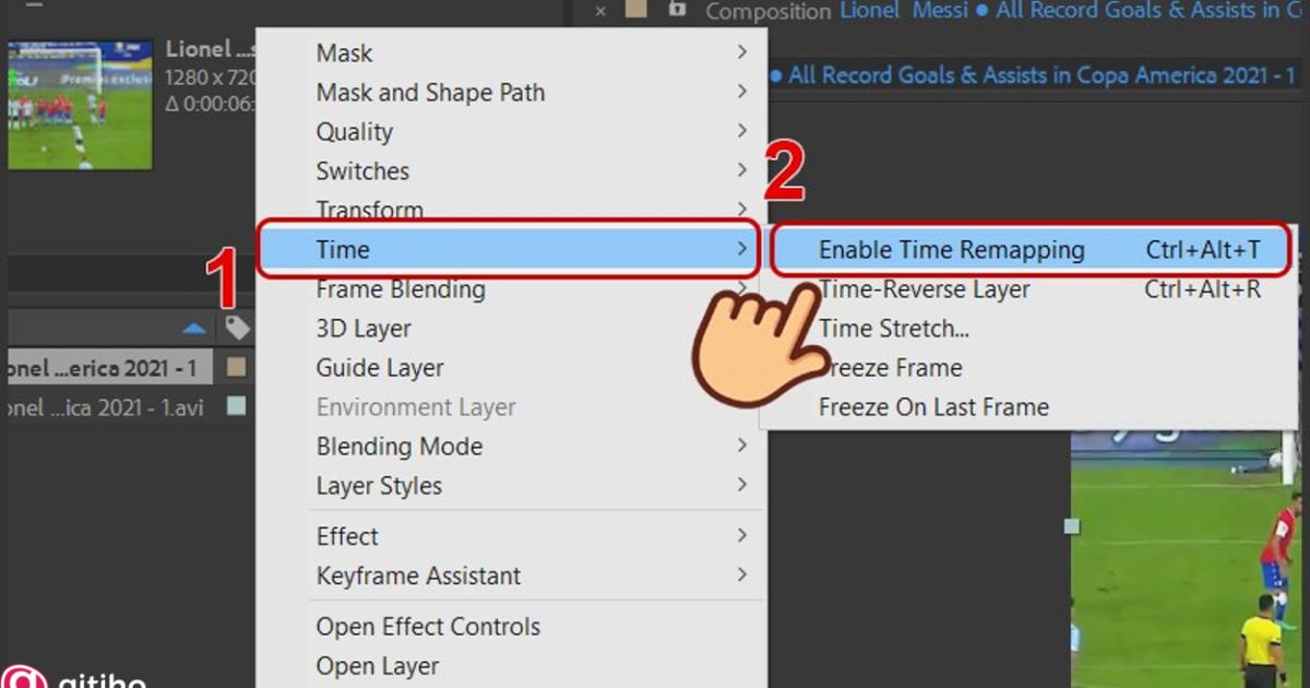 Cách tăng, giảm tốc độ video bằng Time Remapping trong After Effect (4)