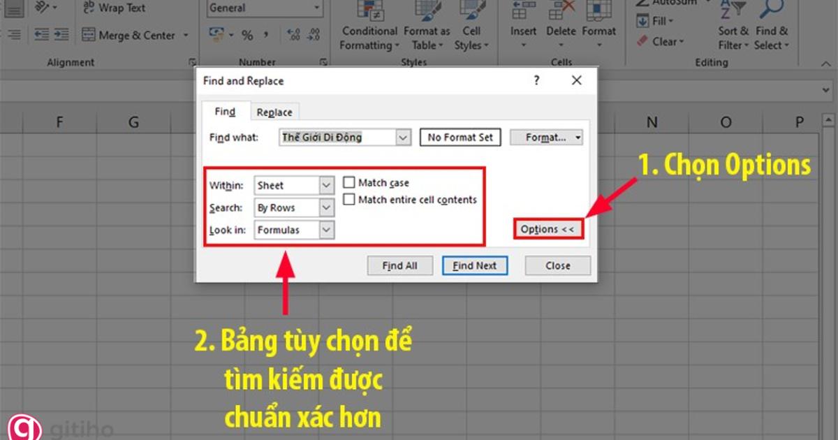 Tìm kiếm dữ liệu nâng cao