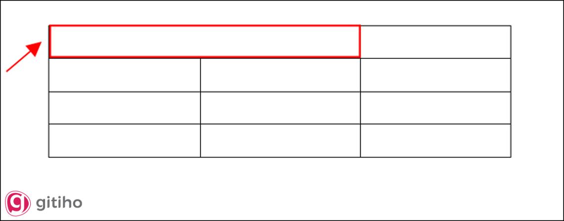 Gộp/ Tách ô trong bảng (3)