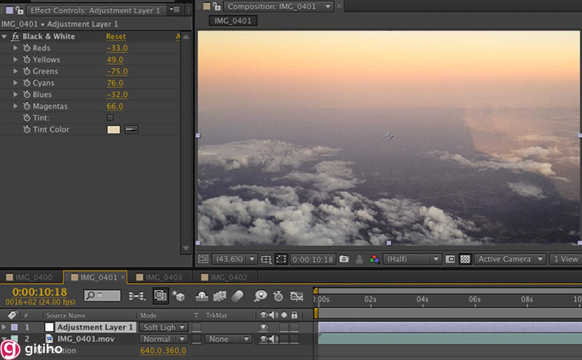 Màu Shadow/Highlight
