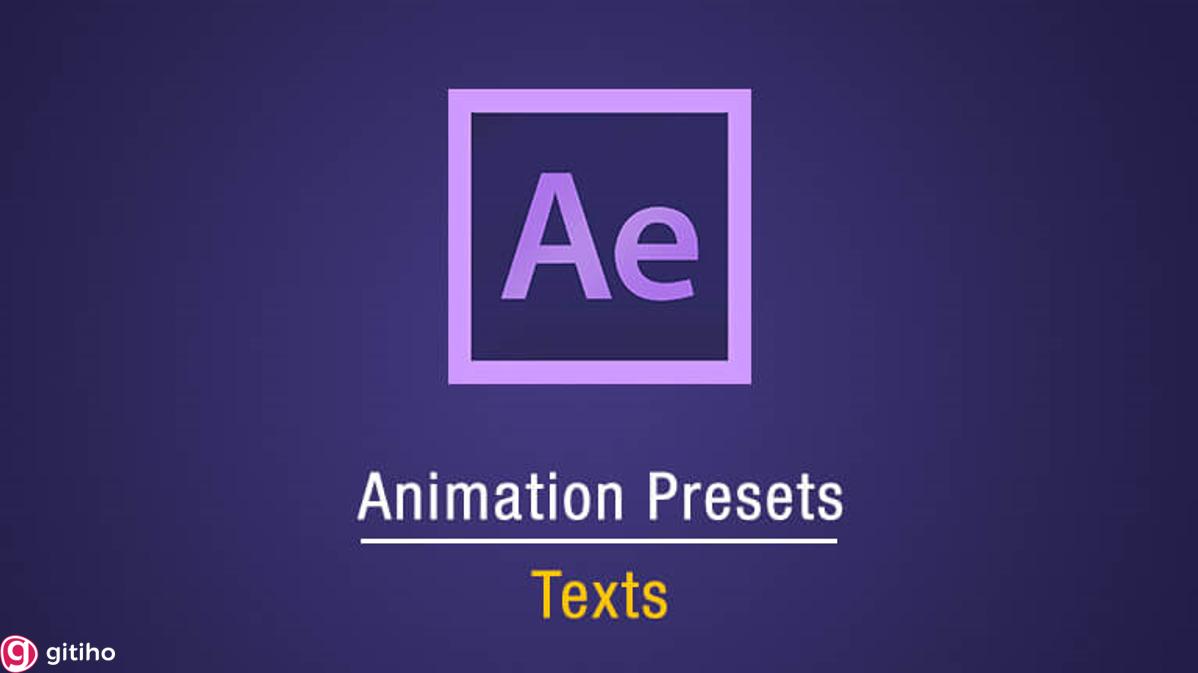 Tạo Animate hiệu quả với Text presets