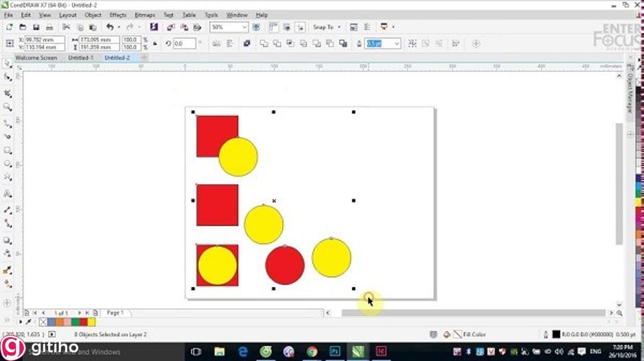 Cắt hình trong Corel là gì?