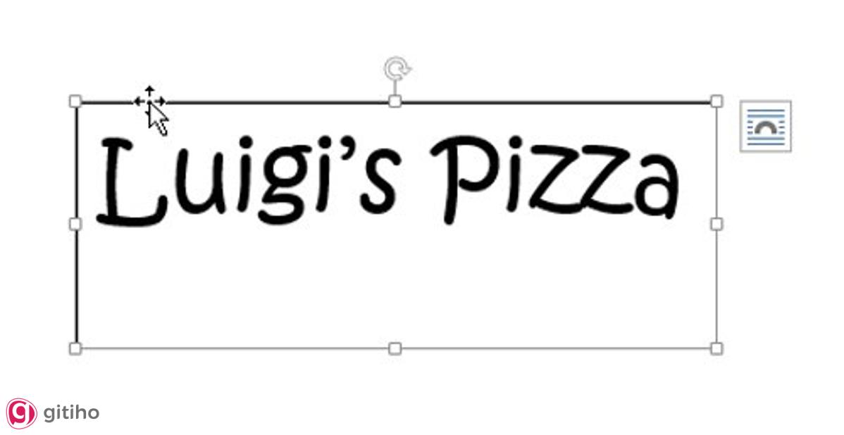 Di chuyển Text box