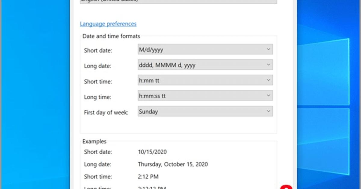 Cách đổi dấu phẩy thành dấu chấm trong windows 10 bước  4