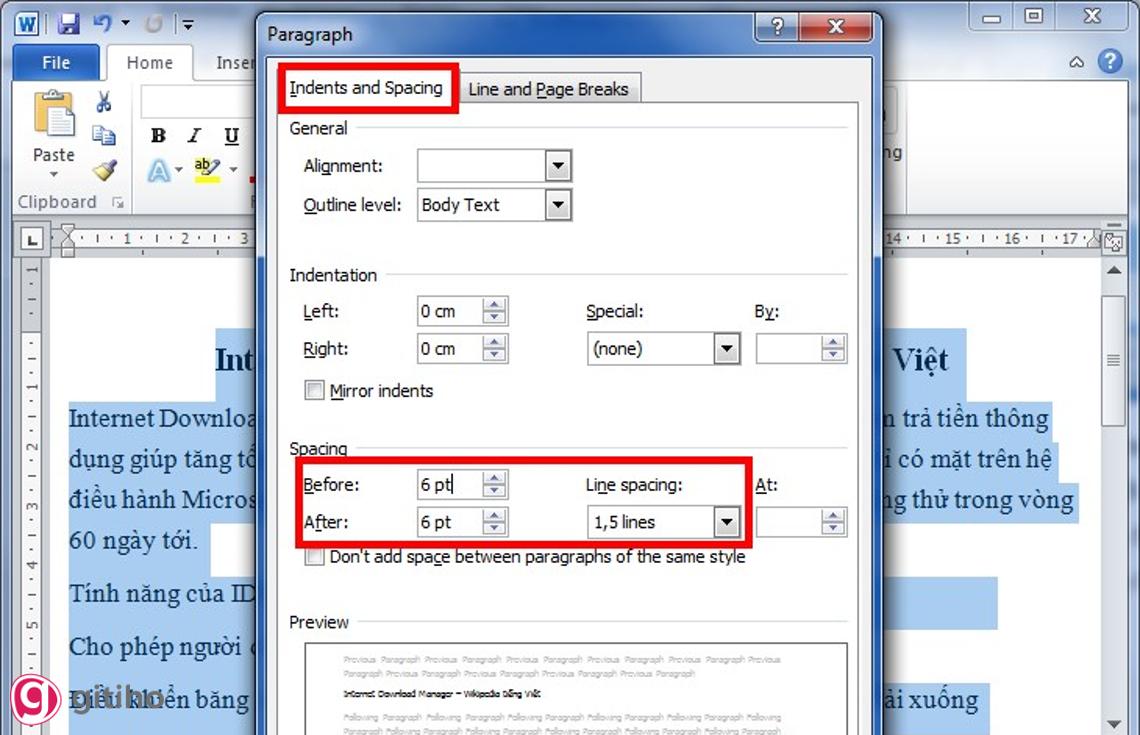 Giãn dòng và giãn đoạn (2)