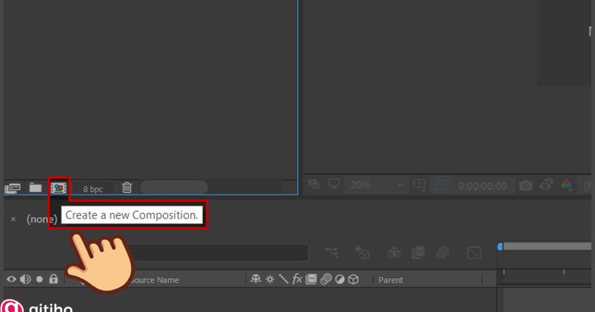 Cách ghép hoặc nối video trong After Effect (3)