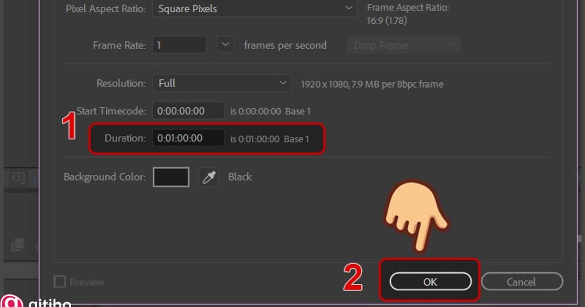 Cách ghép hoặc nối video trong After Effect (4)