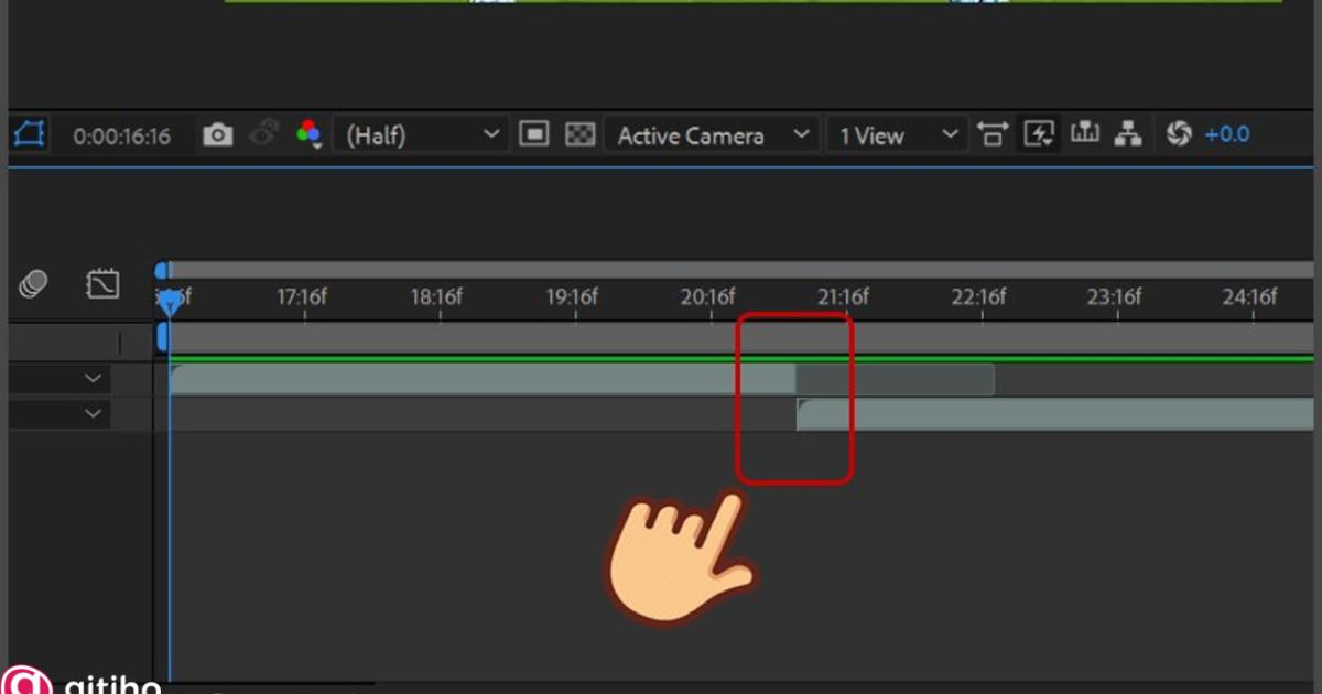 Cách ghép hoặc nối video trong After Effect (7)