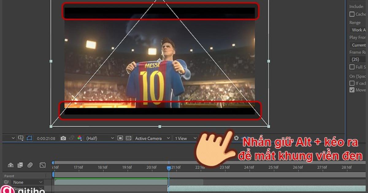 Cách ghép hoặc nối video trong After Effect (8)