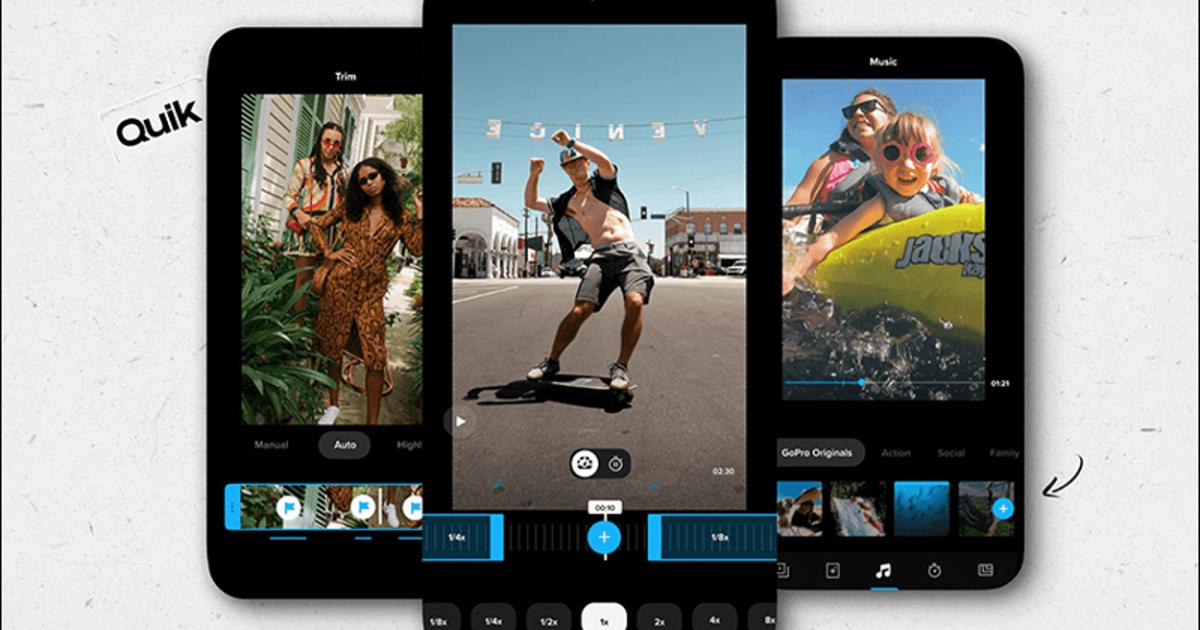 Ứng dụng GoPro Quik