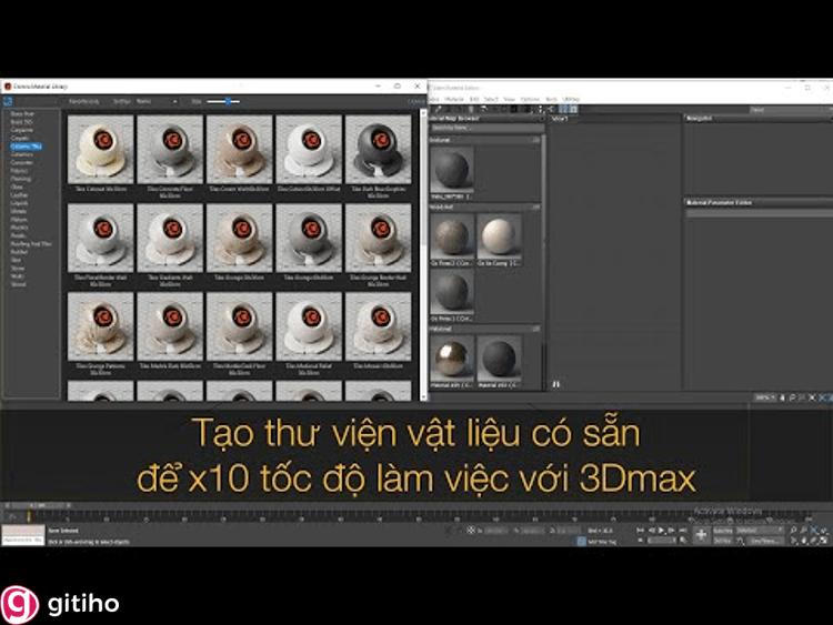 Hướng dẫn tạo vật liệu trong 3dsmax (2)