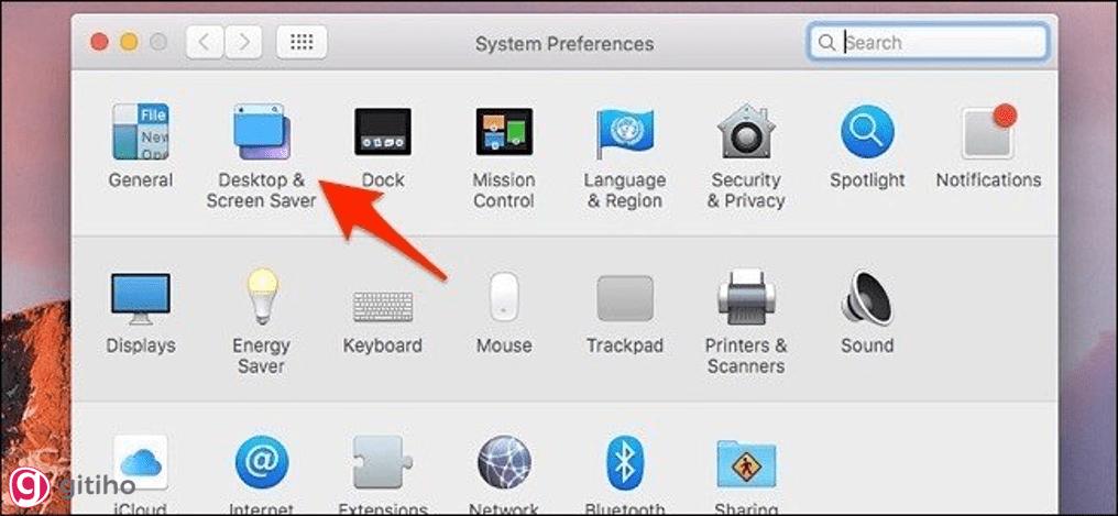 Thay đổi ảnh nền máy tính trên Macbook (2)