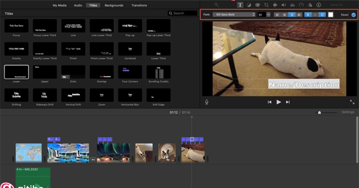 Ứng dụng iMovie