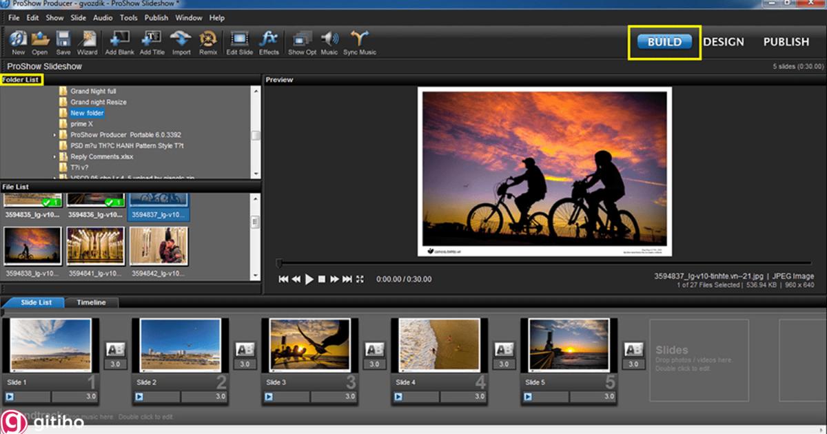 Phần mềm ProShow Producer