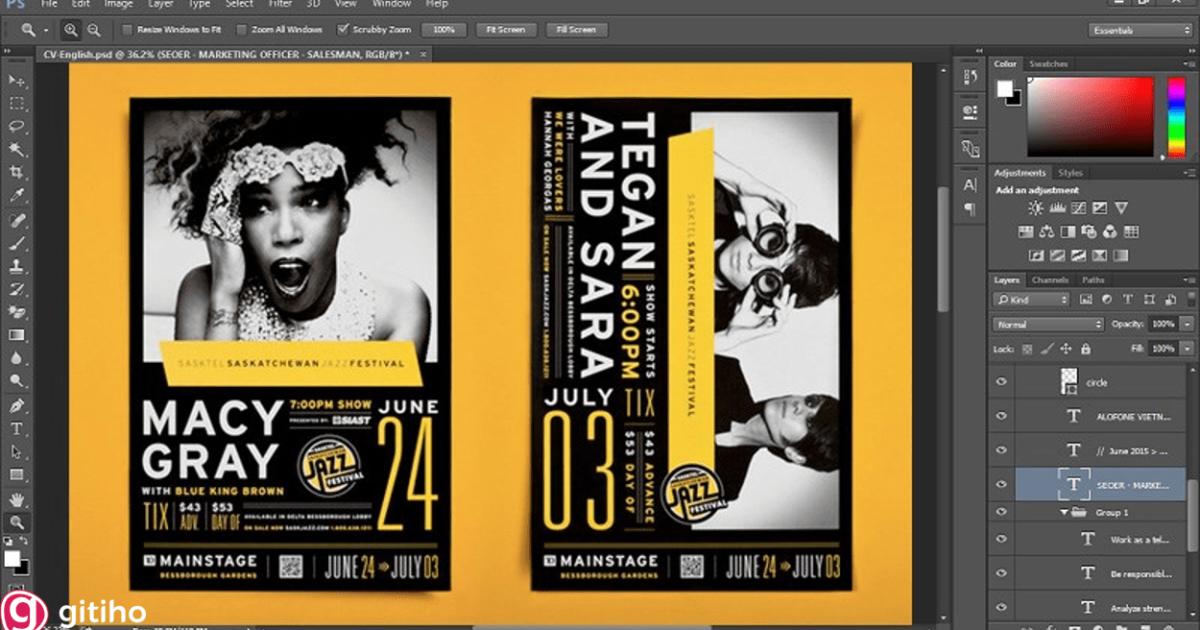 Phần mềm Adobe Photoshop