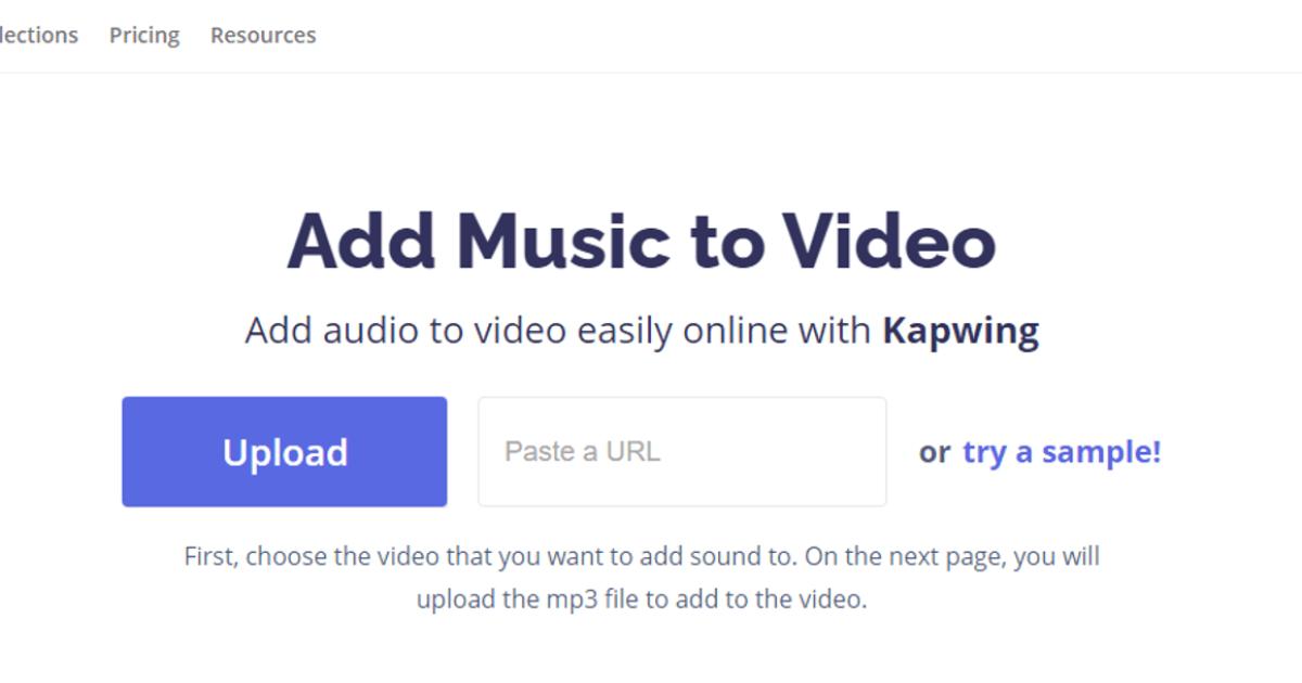 Trang web Kapwing