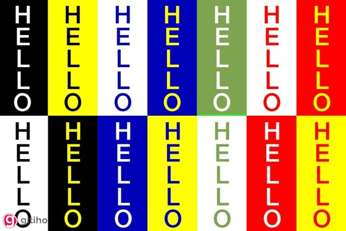 Màu sắc và ý tưởng đồ họa của bảng hiệu thiết kế phải lớn