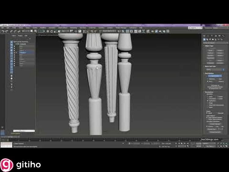 Tổng hợp các lệnh Modify trong 3Ds Max hay được sử dụng nhất