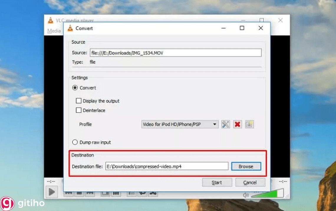 Xử lý bằng phần mềm hỗ trợ VLC (5)