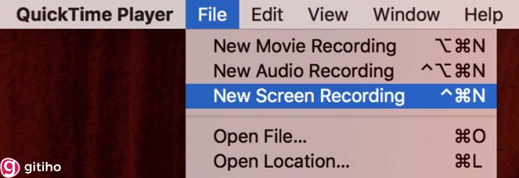 Sử dụng công cụ QuickTime Player để quay màn hình máy tính (1)