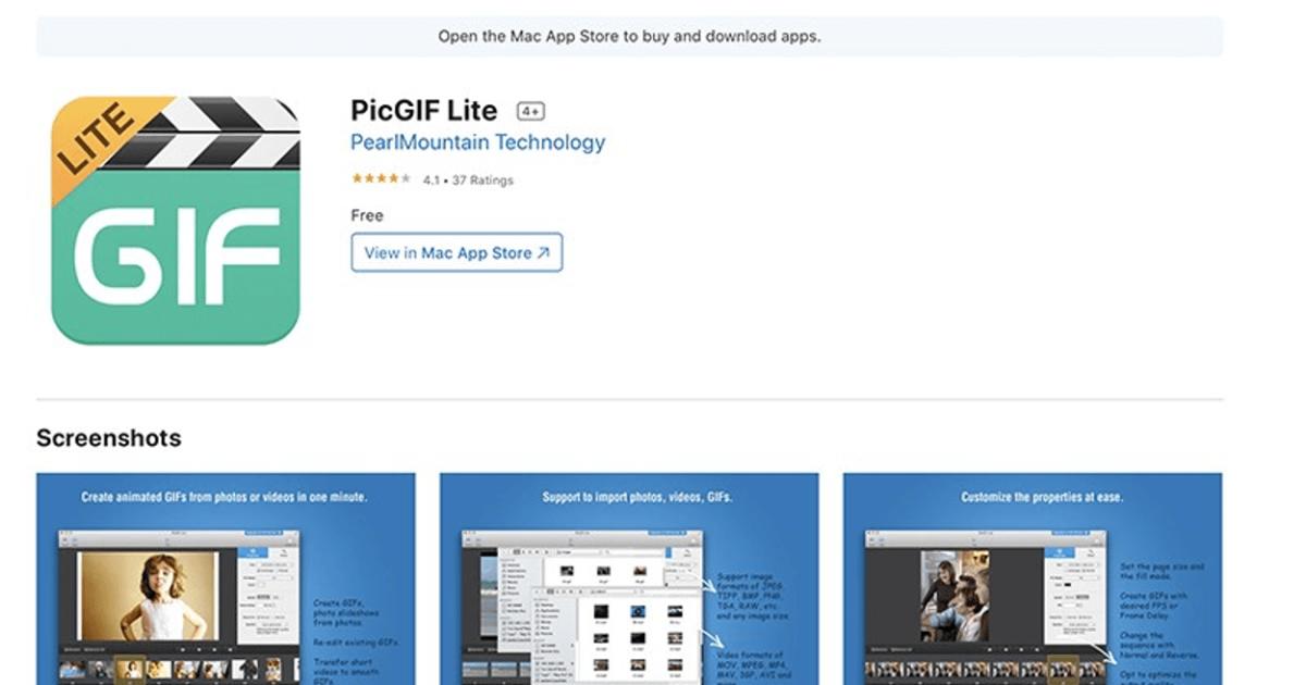 Phần mềm PicGIF – Các phần mềm tạo GIF