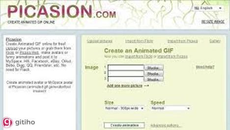 Phần mềm Picasion – Các phần mềm tạo gif đơn giản
