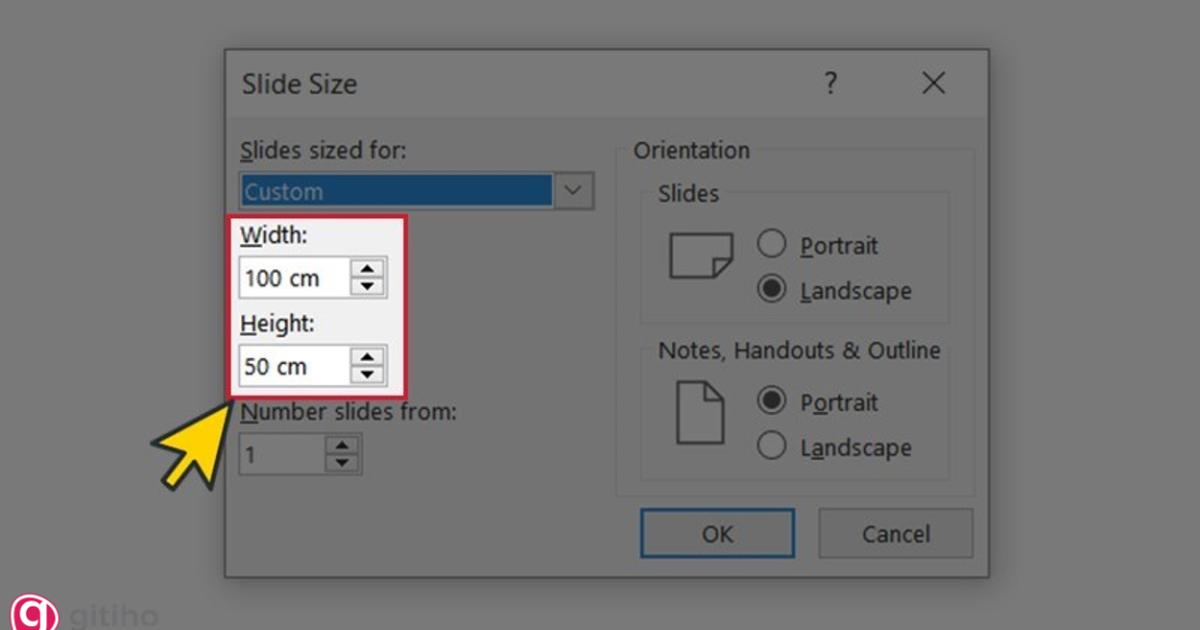 Chỉnh kích thước của PowerPoint (4)