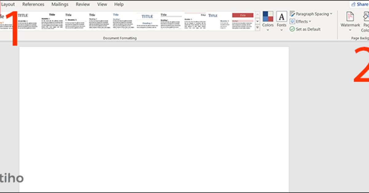 Tạo khung viền cho trang đầu tiên của văn bản bằng thẻ Pages Borders (2)