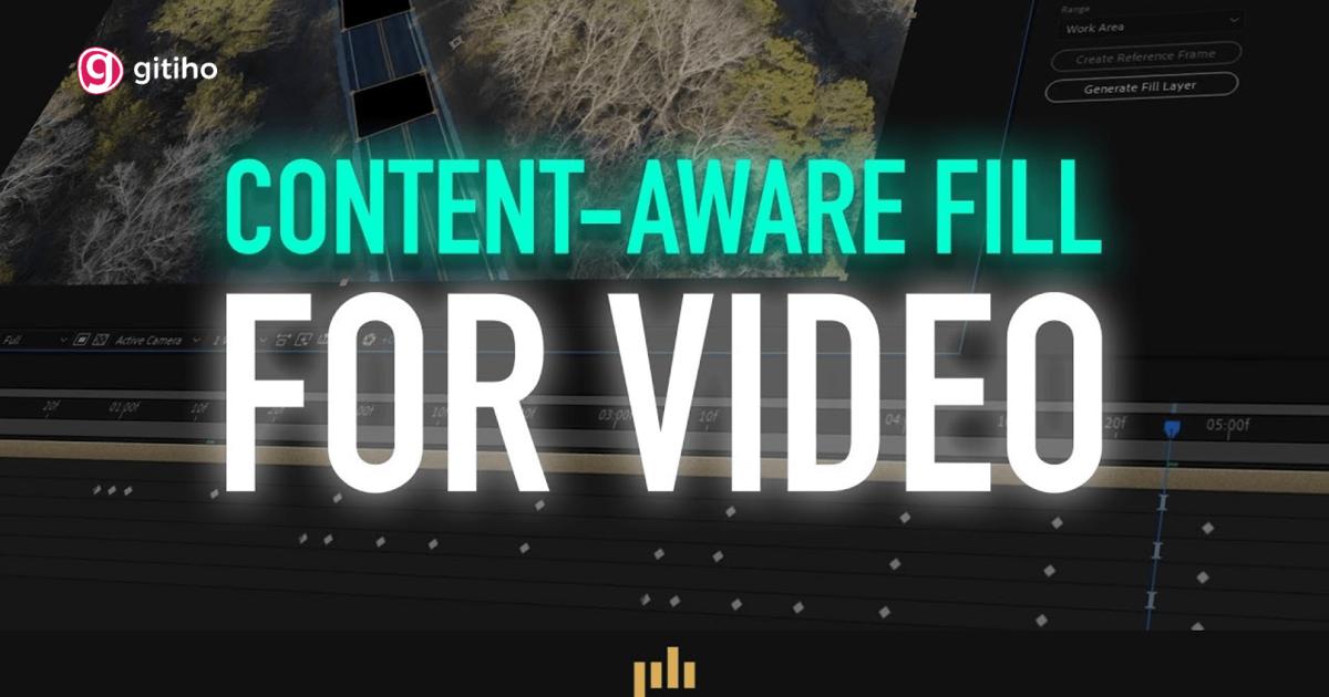 HƯỚNG DẪN XÓA VẬT THỂ TRONG AFTER EFFECTS BẰNG CONTENT-AWARE FILL