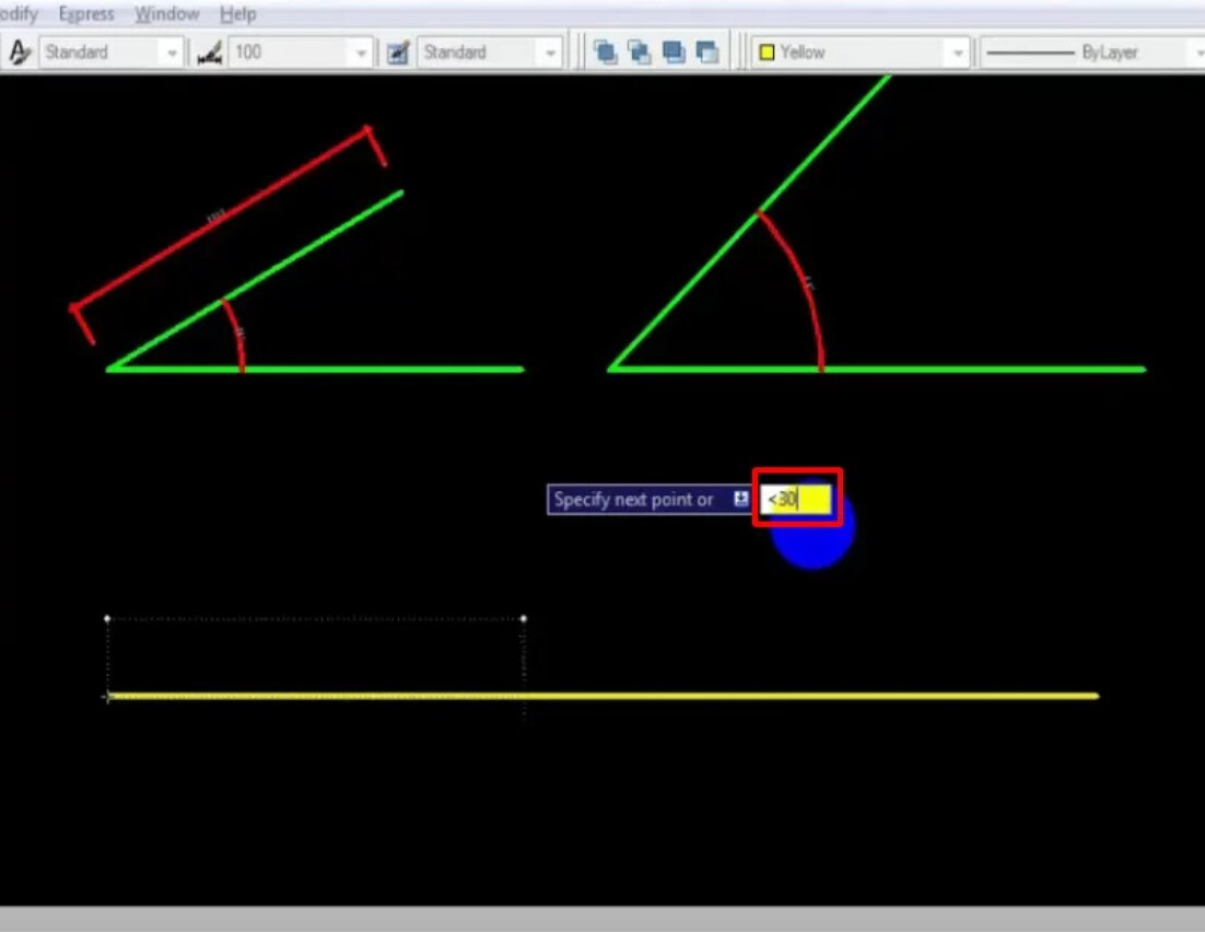 Hướng dẫn 5 cách vẽ góc trong CAD cụ thể từng bước