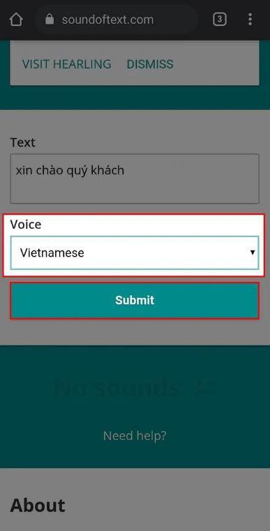 Cách lấy giọng chị Google trên điện thoại bằng Sound of text 2