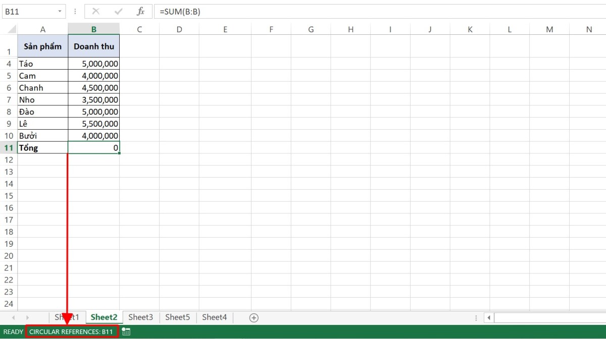 Cách dùng hàm Sum trong Excel để tính tổng kèm ví dụ