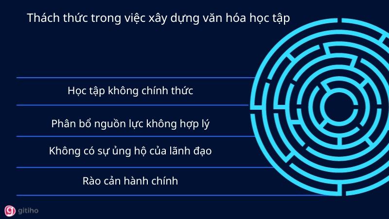 4 thách thức chính trong việc xây dựng văn hóa học tập
