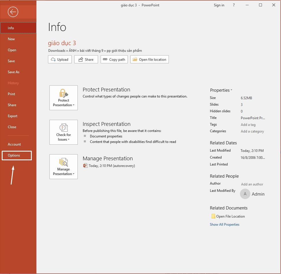 Mẹo bỏ gạch chân đỏ trong powerpoint nhanh gọn, đơn giản