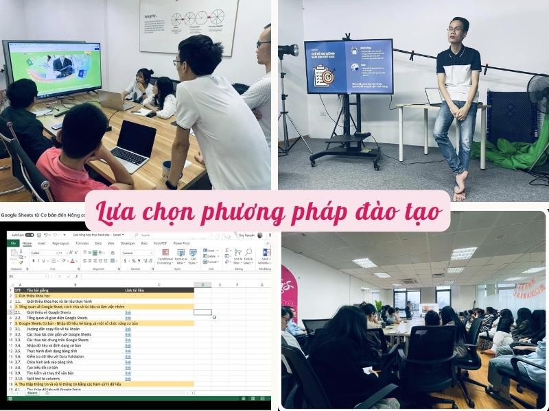 Có rất nhiều phương pháp đào tạo nhân viên hiệu quả