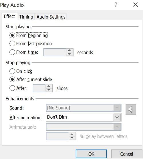 Hướng dẫn cách chèn nhạc, các file âm thanh vào Powerpoint