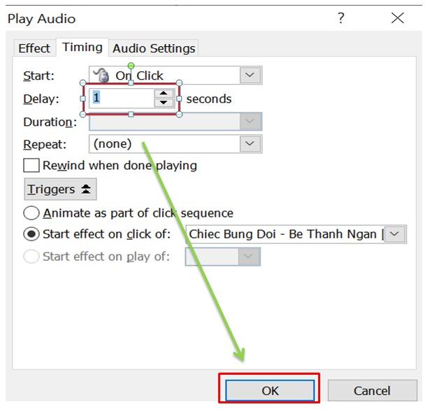 Hướng dẫn cách chèn nhạc, các file âm thanh vào Powerpoint
