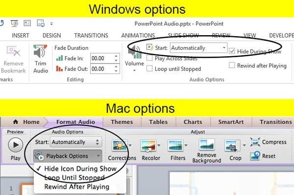 Hướng dẫn cách chèn nhạc, các file âm thanh vào Powerpoint