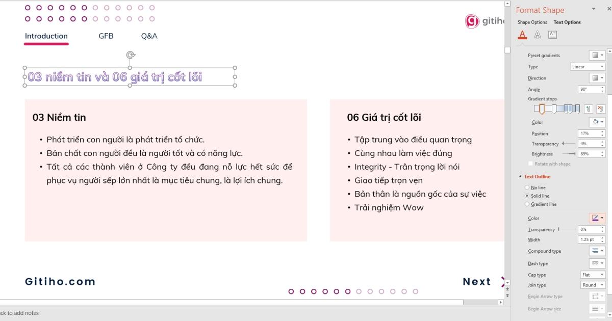 Hướng dẫn 2 cách chèn chữ vào ảnh trong powerpoint, bạn đã biết?