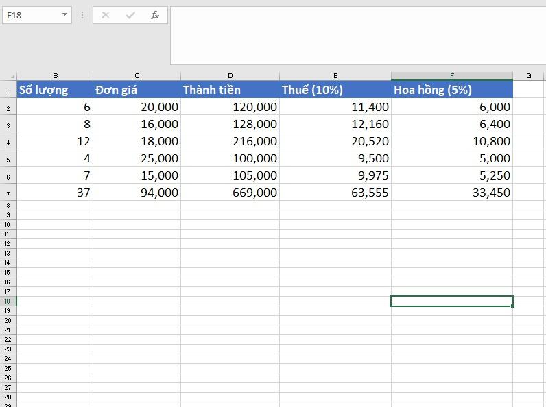 Hướng dẫn cách đổi vị trí 2 cột trong Excel từ A->Z, kèm ví dụ