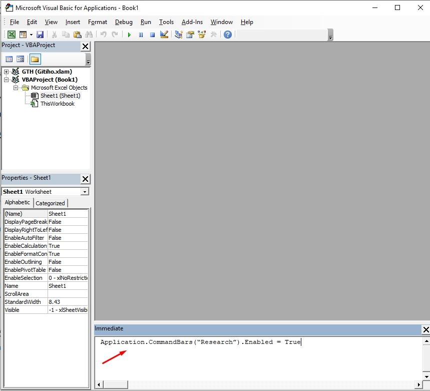 Cách mở lại research để tìm kiếm dữ liệu