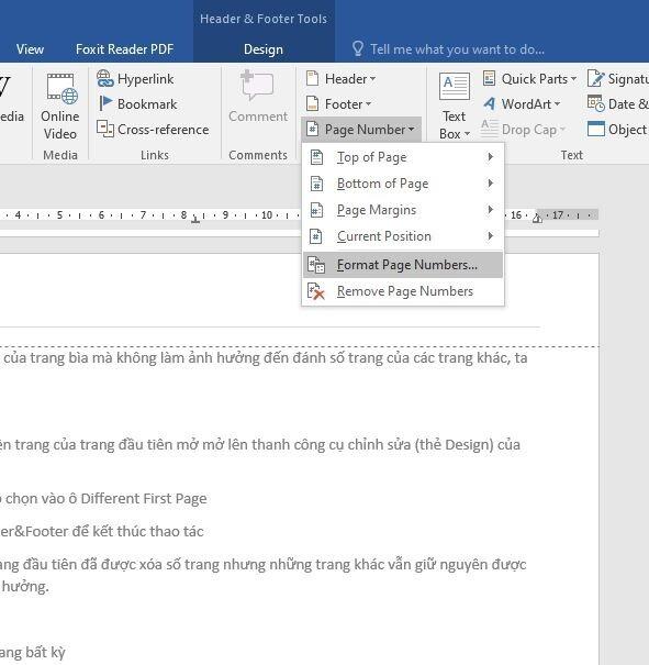 Hướng dẫn cách xóa số trang bất kỳ trong Word