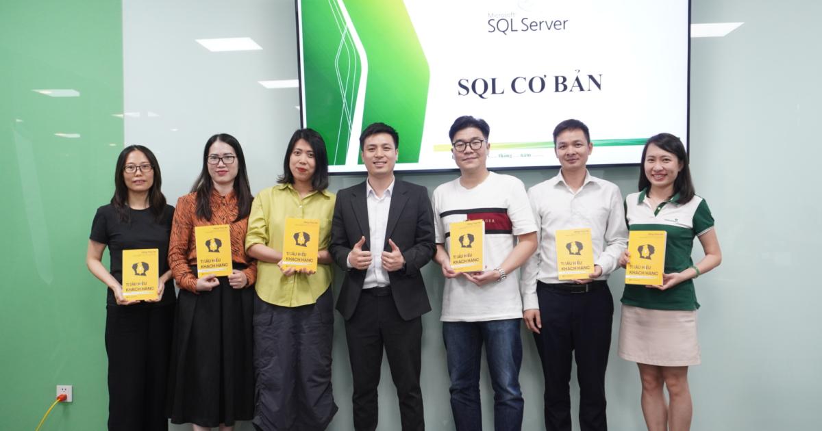 Gitiho - Đơn vị tổ chức Khóa đào tạo SQL cơ bản dành cho CBNV Vietcombank