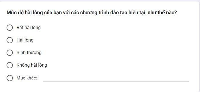 Tổng hợp câu hỏi khảo sát nhu cầu đào tạo cho đội ngũ nhân sự