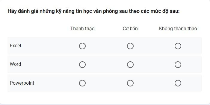 Tổng hợp câu hỏi khảo sát nhu cầu đào tạo cho đội ngũ nhân sự