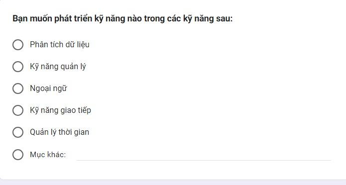 Tổng hợp câu hỏi khảo sát nhu cầu đào tạo cho đội ngũ nhân sự