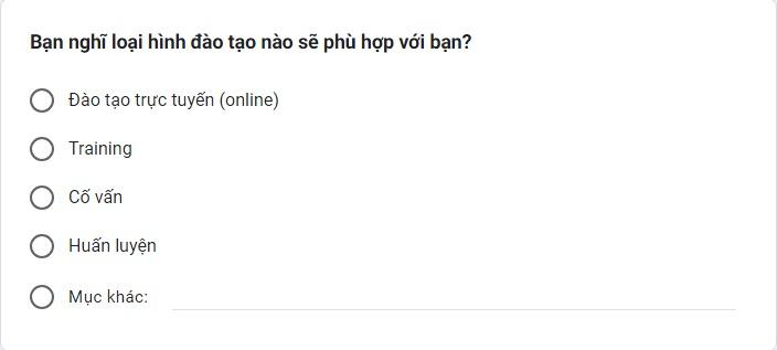 Tổng hợp câu hỏi khảo sát nhu cầu đào tạo cho đội ngũ nhân sự