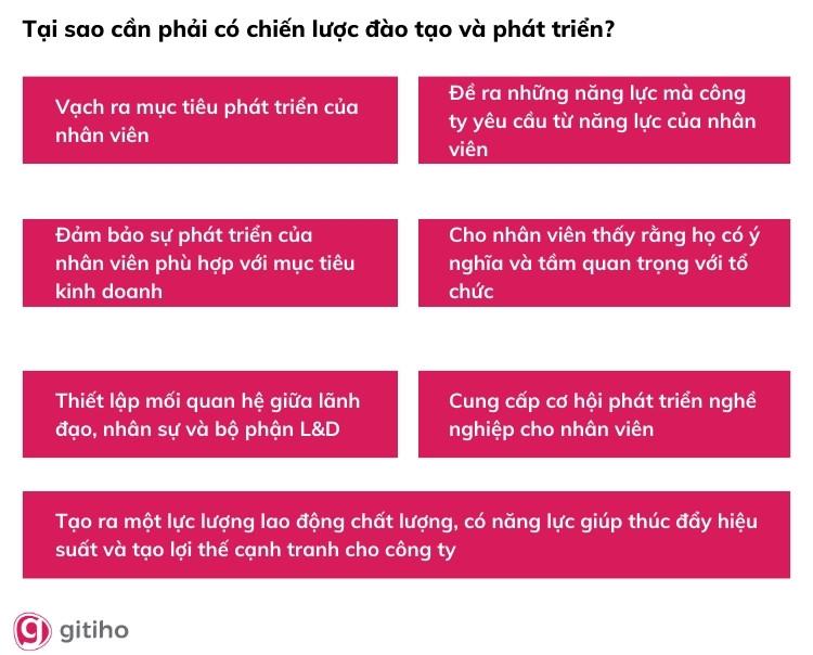 Tại sao doanh nghiệp cần xây dựng chiến lược đào tạo và phát triển nhân lực?